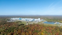 Vue aérienne mine