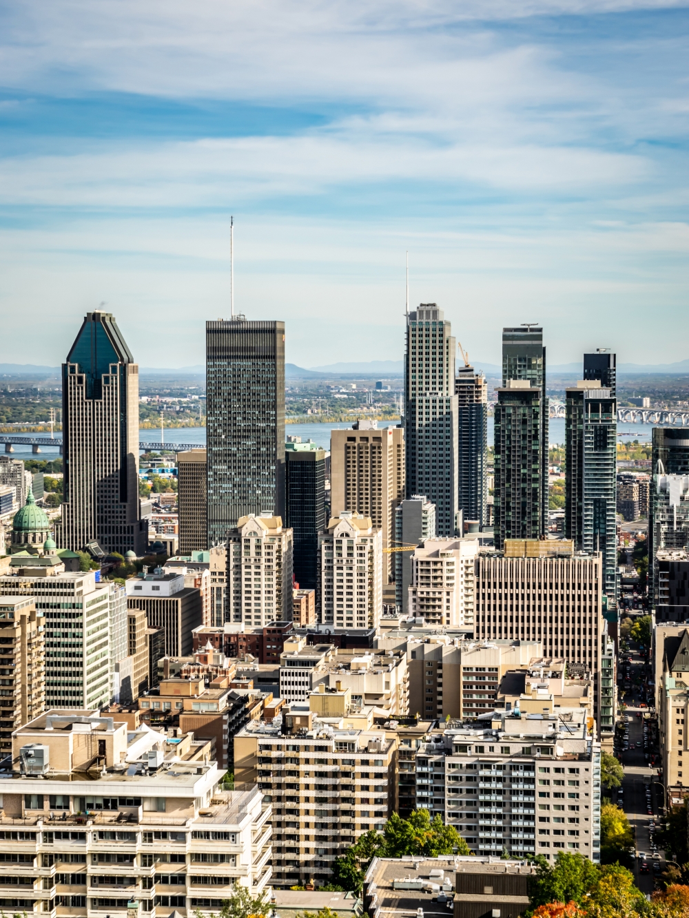 Vue de Montréal